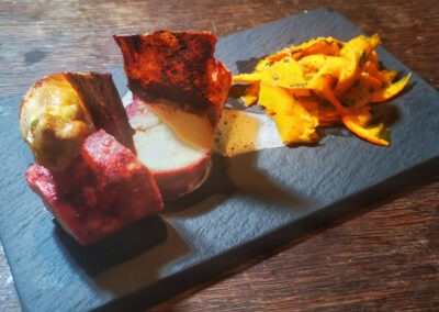 Haehnchen mit Hokkaido