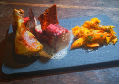 Haehnchen mit Hokkaido