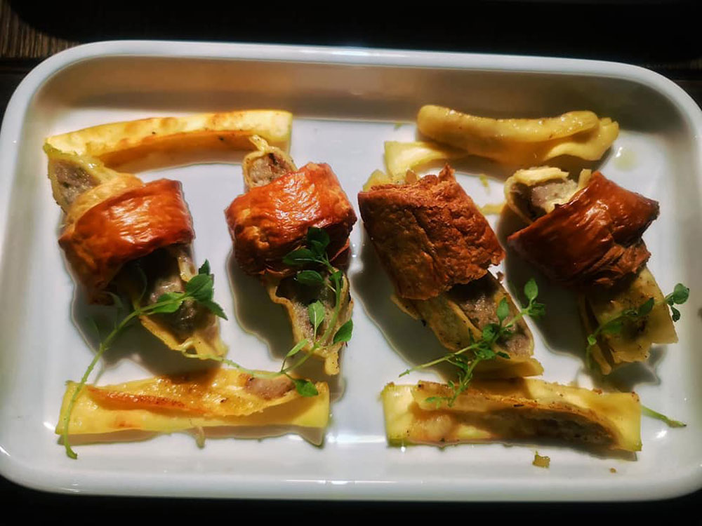 Maultasche in Blaetterteig